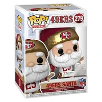 San Francisco 49ers Santa Funko Pop! 2024 Fanatics Exclusive Vinyl Figure