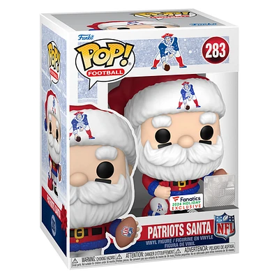 New England Patriots Santa Funko Pop! 2024 Fanatics Exclusive Vinyl Figure