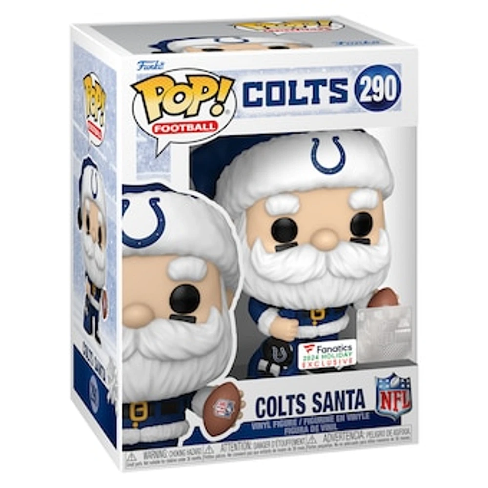 Indianapolis Colts Santa Funko Pop! 2024 Fanatics Exclusive Vinyl Figure