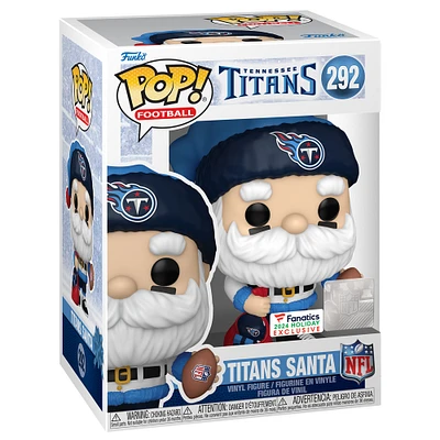 Tennessee Titans Santa Funko Pop! 2024 Fanatics Exclusive Vinyl Figure