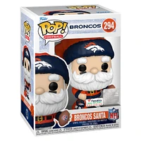 Denver Broncos Santa Funko Pop! 2024 Fanatics Exclusive Vinyl Figure