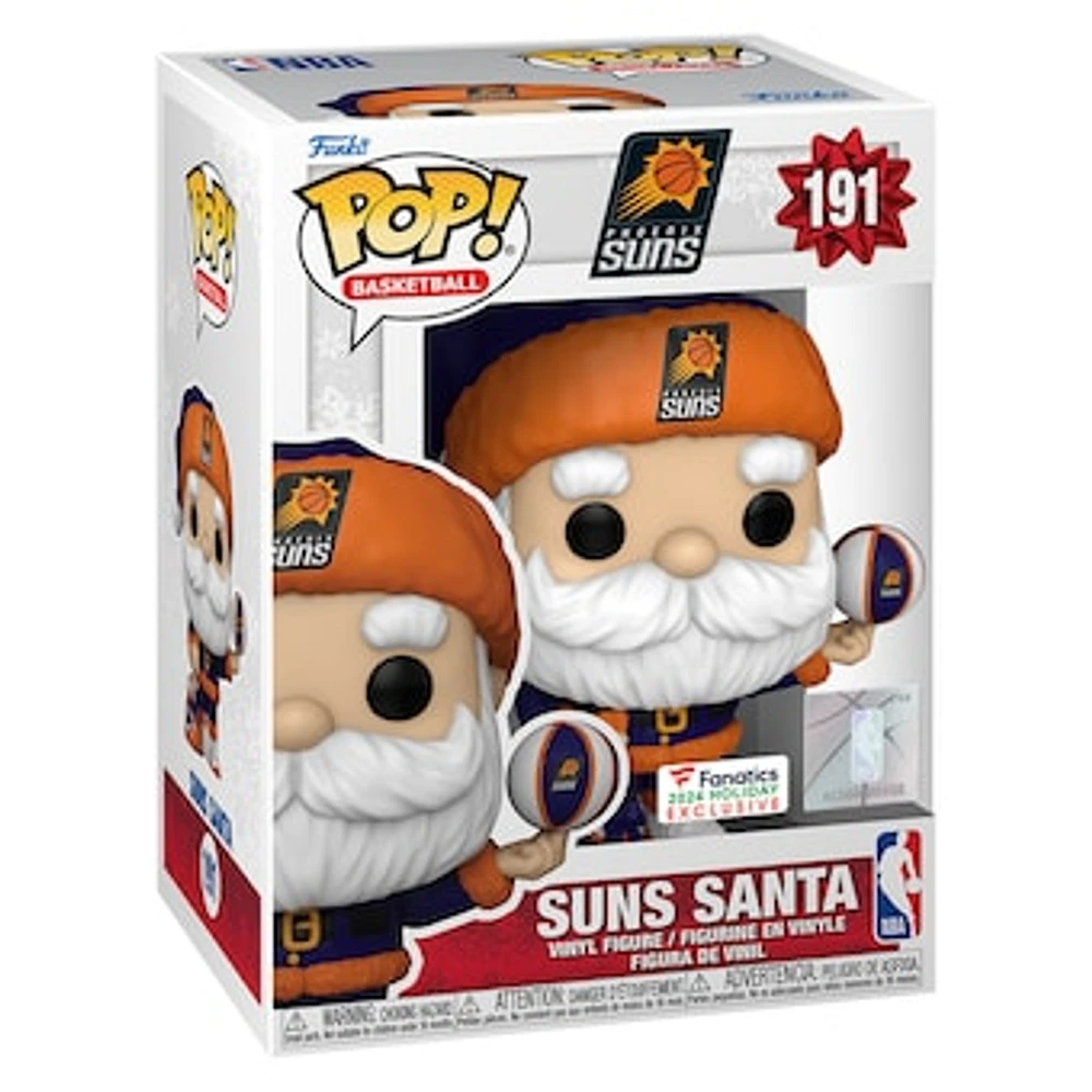 Phoenix Suns Santa Funko Pop! 2024 Fanatics Exclusive Vinyl Figure