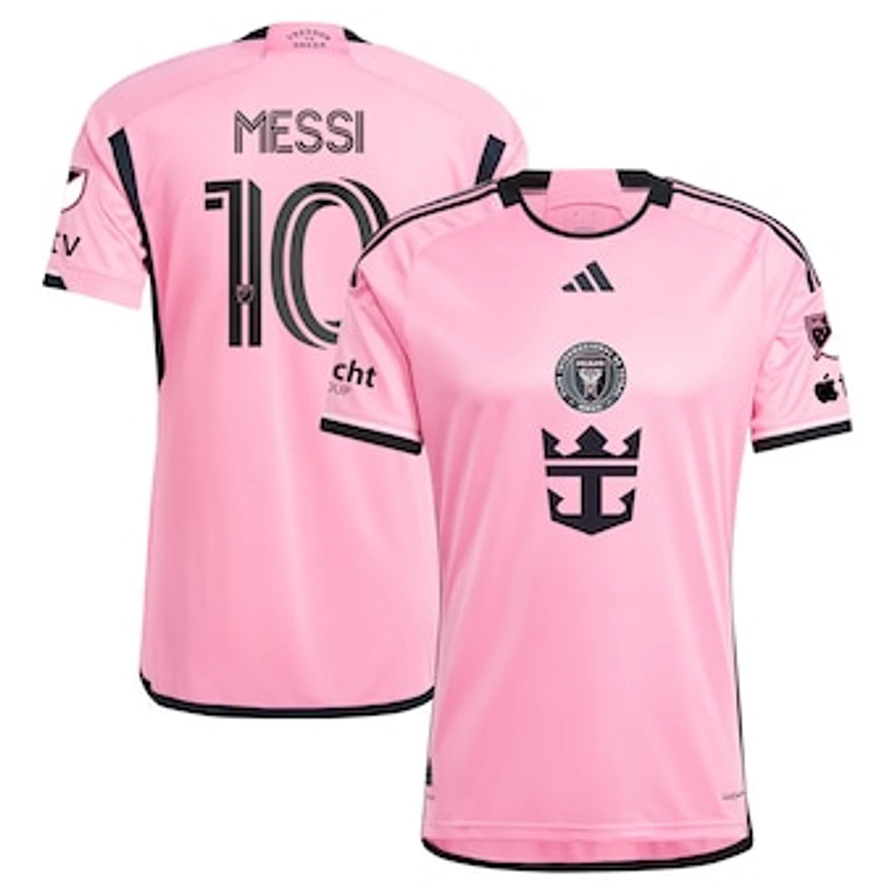 Men's adidas Lionel Messi Pink Inter Miami CF 2024 2getherness Authentic Player Jersey