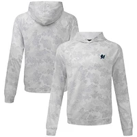 Men's Levelwear White Miami Marlins Blender Insignia Hoodie