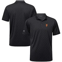 Men's Levelwear Black San Francisco Giants Detect Insignia Polo