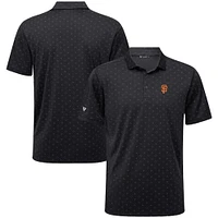 Men's Levelwear Black San Francisco Giants Detect Insignia Polo