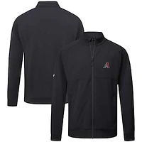 Men's Levelwear Black Arizona Diamondbacks Form Insignia Full-Zip Jacket