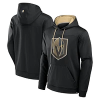 Men's Fanatics  Black Vegas Golden Knights Defender Pullover Hoodie