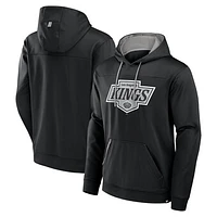 Men's Fanatics  Black Los Angeles Kings Defender Pullover Hoodie