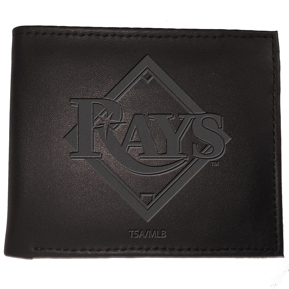 Black Tampa Bay Rays Hybrid Bi-Fold Wallet