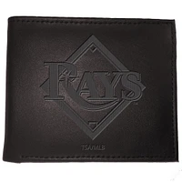 Black Tampa Bay Rays Hybrid Bi-Fold Wallet