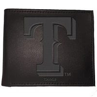 Black Texas Rangers Hybrid Bi-Fold Wallet