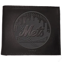 Black New York Mets Hybrid Bi-Fold Wallet