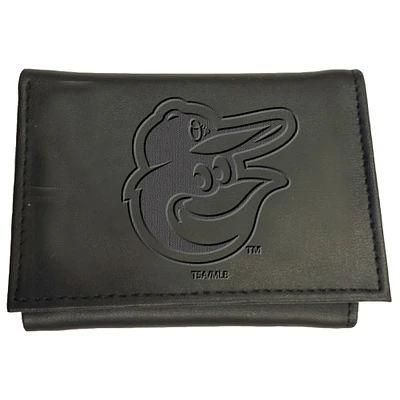 Black Baltimore Orioles Hybrid Tri-Fold Wallet