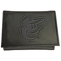 Black Baltimore Orioles Hybrid Tri-Fold Wallet