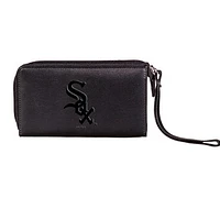 Black Chicago White Sox Cell Phone Wristlet Wallet