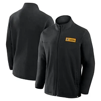 Men's Fanatics Black Boston Bruins Home Ice Fleece Full-Zip Jacket