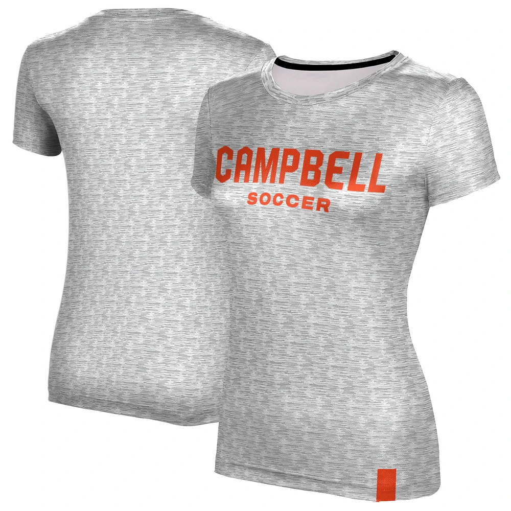 Women's ProSphere White Campbell Fighting Camels Soccer Performance T-Shirt