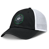 Men's Fanatics  Black/Gray Dallas Stars Averie Trucker Adjustable Hat