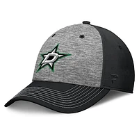 Men's Fanatics Gray Dallas Stars Fundamental Top Shelf Two-Tone Flex Hat