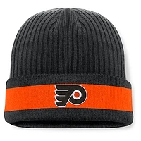 Men's Fanatics Black Philadelphia Flyers Blueliner Cuffed Knit Hat