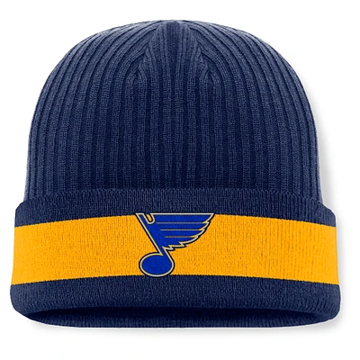 Men's Fanatics Blue St. Louis Blues Blueliner Cuffed Knit Hat