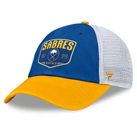 Men's Fanatics Royal Buffalo Sabres Fundamental One-Time Trucker Adjustable Hat