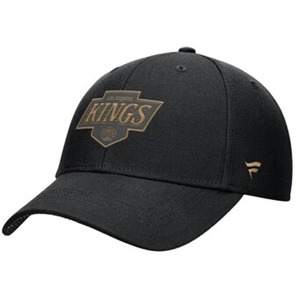 Men's Fanatics Black Los Angeles Kings Authentic Pro Military Appreciation Adjustable Hat