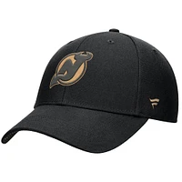 Men's Fanatics Black New Jersey Devils Authentic Pro Military Appreciation Adjustable Hat