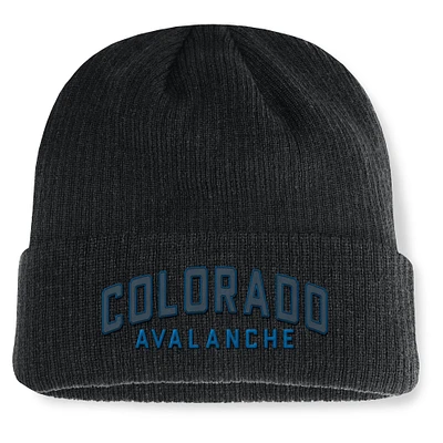 Men's Fanatics Black Colorado Avalanche Andee Cuffed Beanie