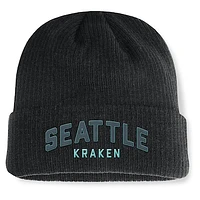 Men's Fanatics Black Seattle Kraken Andee Cuffed Beanie