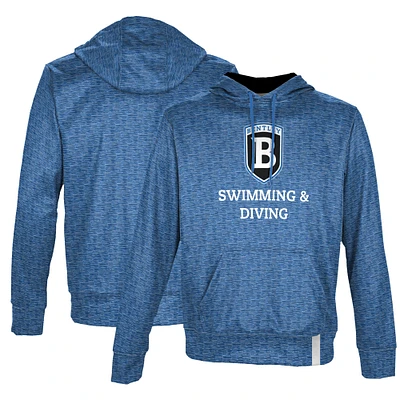 Men's ProSphere Blue Bentley Falcons Swimming & Diving Pullover Hoodie