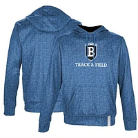 Men's ProSphere Blue Bentley Falcons Track & Field Pullover Hoodie