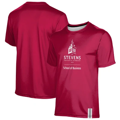 Men's ProSphere Red Stevens Institute of Technology Ducks School Business Performance T-Shirt