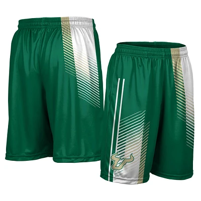 Men's ProSphere Green South Florida Bulls Hustle Pocketed Shorts