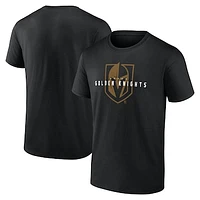 Men's Black Vegas Golden Knights Coordinate T-Shirt