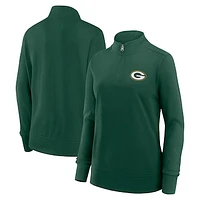 Women's Green Bay Packers Velocity Quarter-Zip Jacket