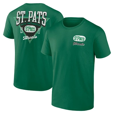 Men's Logo Athletic Green Toronto St. Pats Vintage Hockey Never Over T-Shirt