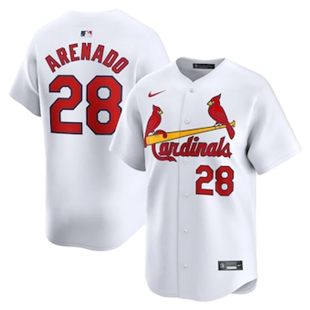 Youth Nike Nolan Arenado White St. Louis Cardinals Home Limited Player Jersey