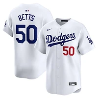 Youth Nike Mookie Betts White Los Angeles Dodgers Home Limited Player Jersey