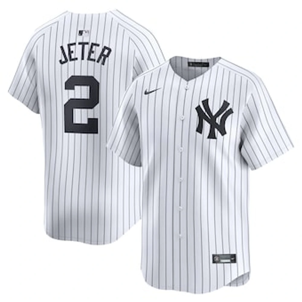 Youth Nike Derek Jeter White New York Yankees Home Limited Player Jersey