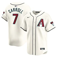 Youth Nike Corbin Carroll White Arizona Diamondbacks Home Limited Player Jersey