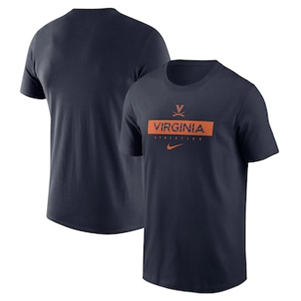 Men's Nike Navy Virginia Cavaliers 2024 Sideline Performance T-Shirt