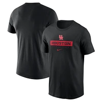 Men's Nike Black Houston Cougars 2024 Sideline Performance T-Shirt