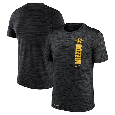 Men's Nike Black Missouri Tigers 2024 Sideline Velocity Legend Performance T-Shirt