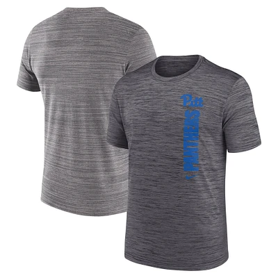 Men's Nike Gray Pitt Panthers 2024 Sideline Velocity Legend Performance T-Shirt