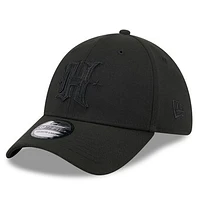 Men's New Era Black Houston Texans on 39THIRTY Flex Hat