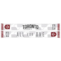 White Toronto FC 2024 Jersey Hook Scarf