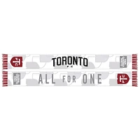 White Toronto FC 2024 Jersey Hook Scarf