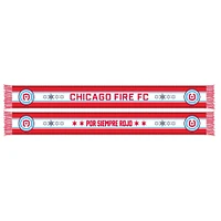 Red Chicago Fire 2024 Jersey Hook Scarf